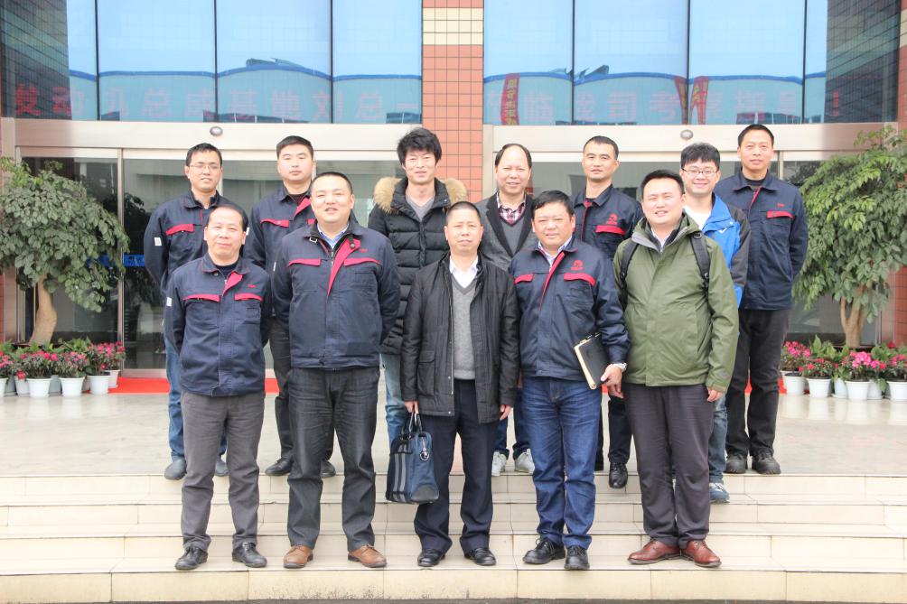 歡迎吉利杭州慈溪發(fā)動機(jī)總成基地劉總來訪正恒動力